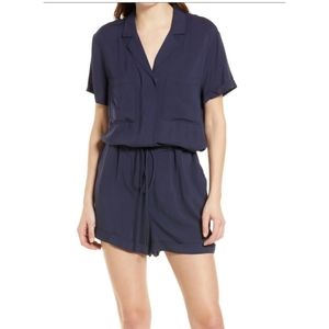 🆕️ NWT! Treasure & Bond Navy Blue Romper | Size XS